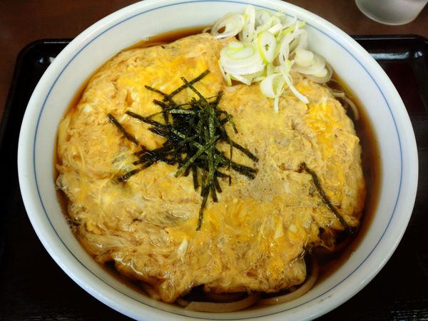 「玉子とじ（530円）」@そば切り うちばの写真