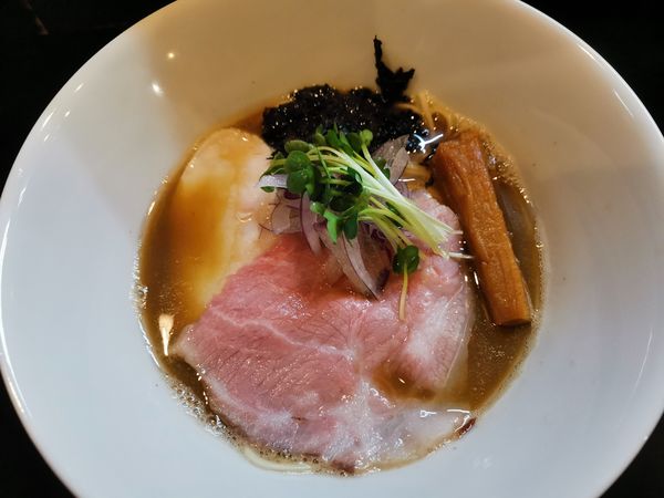 「濃厚煮干そば」@HAYATEの写真