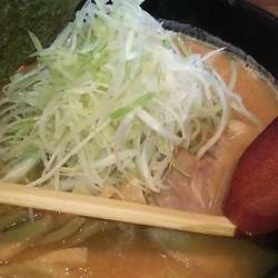 白ねぎ味噌らーめん 860円＋白めし（小） 160円