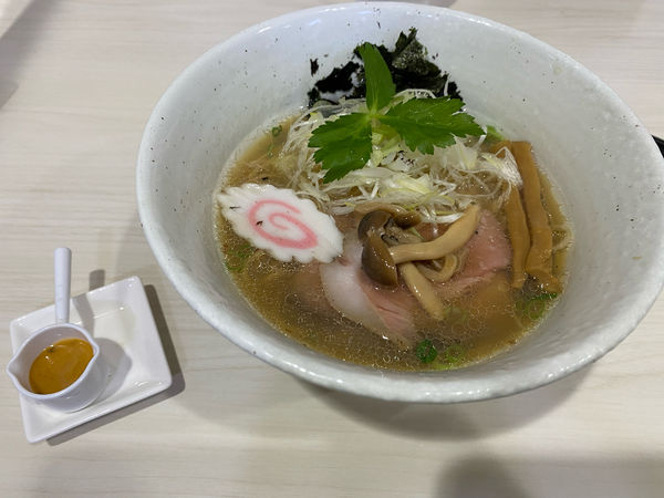 「牡蠣出汁そば」@麺や 魁星の写真