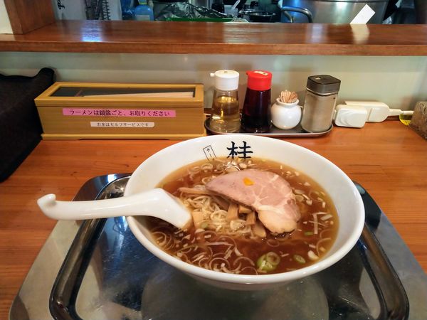 「ラーメン　小　￥750」@煮干しだし醤油ラーメン 桂の写真