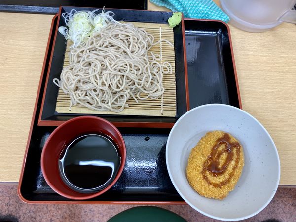 「もりそば250円 コロッケ クーポン」@梅もと 船橋店の写真