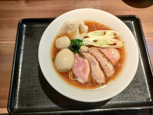 「特製鴨出汁中華蕎麦(醤油)」@鴨出汁中華蕎麦 麺屋yoshikiの写真