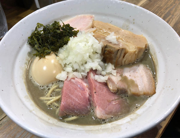 「【季節限定】特製濃厚煮干」@ラーメン屋ジョンの写真