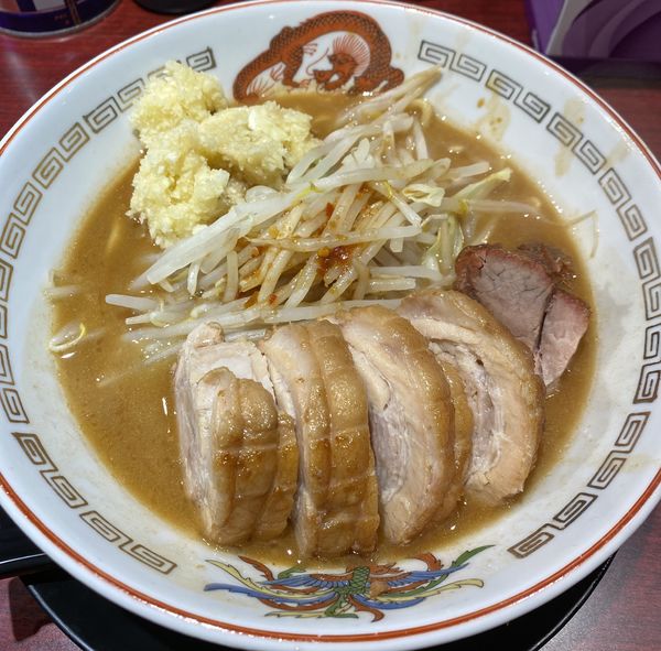 「ミニ豚＋味噌山　９３０円＋１００円」@豚山 白楽店の写真