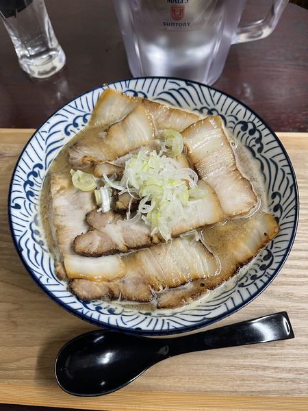 「こってりチャーシュー麺1080円」@麺屋 靂の写真