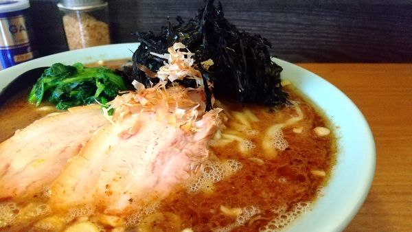 「#和風とんこつラーメン #中 #900円」@麺屋 岡一の写真