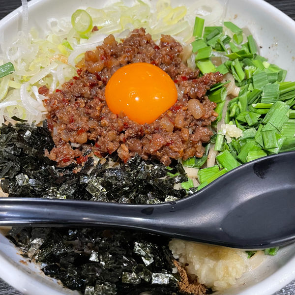 「台湾まぜそば」@らーめんまぜそば あらし 錦本店の写真