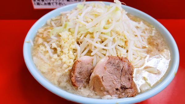 「男盛・大（ニンニクアブラ）￥８８０」@ラーメン二郎 京急川崎店の写真