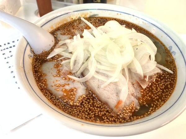 「塩タンタン麺チャーシュートッピング」@御食事処 いしいの写真