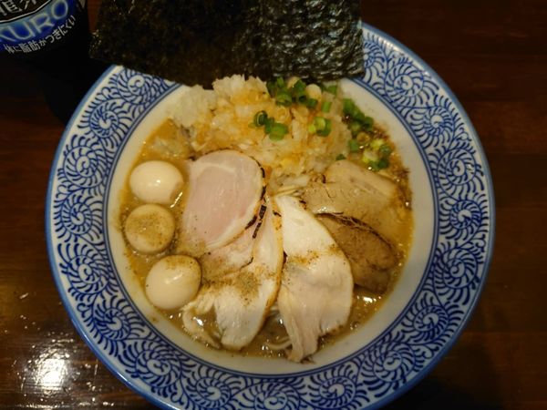 「濃厚煮干し中華蕎麦」@煮干し中華蕎麦 山崎の写真