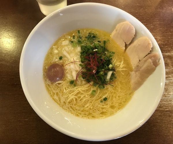 「濃厚鶏白湯ラーメン」@鶏麺 中野屋三代目 川西能勢店の写真