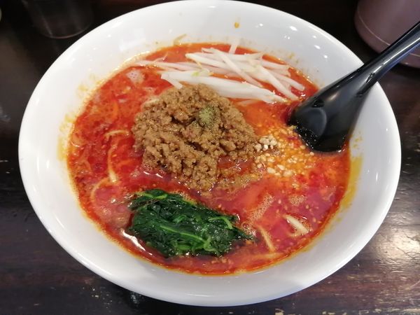 「担担麺　　900円」@自家製麺ほうきぼし 神田店の写真