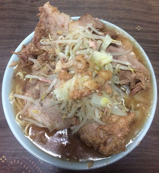 「ブタメン」@ラーメン富士丸 明治通り都電梶原店の写真