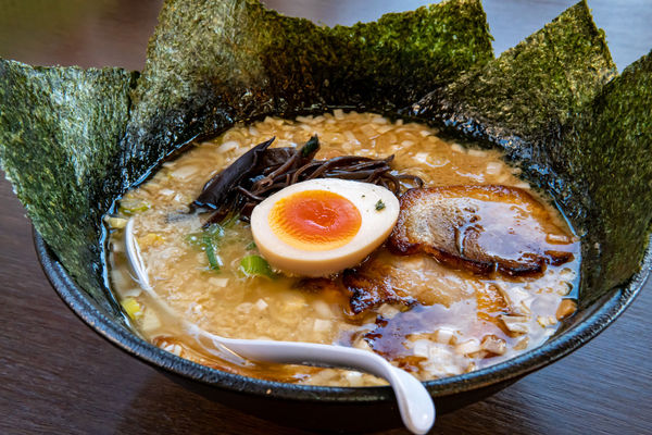 「ダブルスープとんコクめん」@ラーメンとん太 大原店の写真