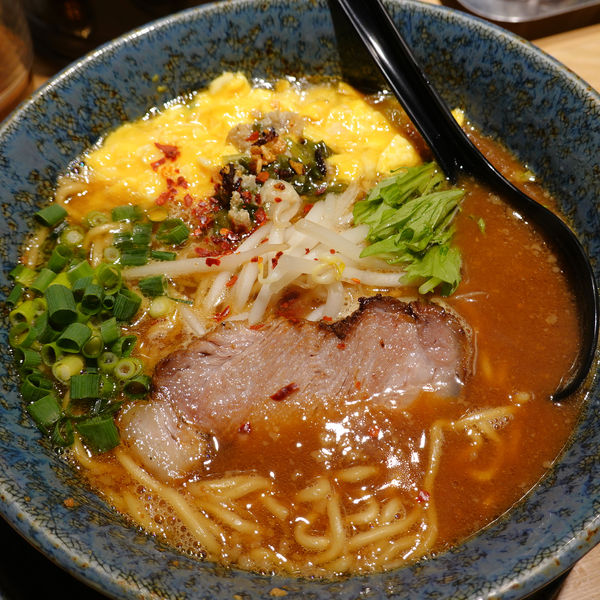 「元気のでるみそラーメン（並） 980円」@ラーメン札幌一粒庵の写真