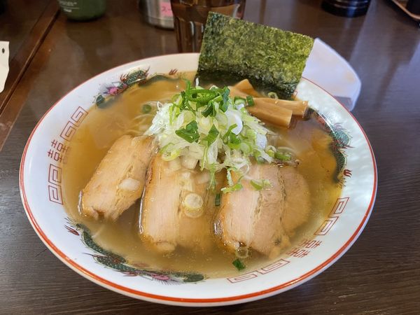 「秋刀魚中華そば」@つけ麺 弥七の写真