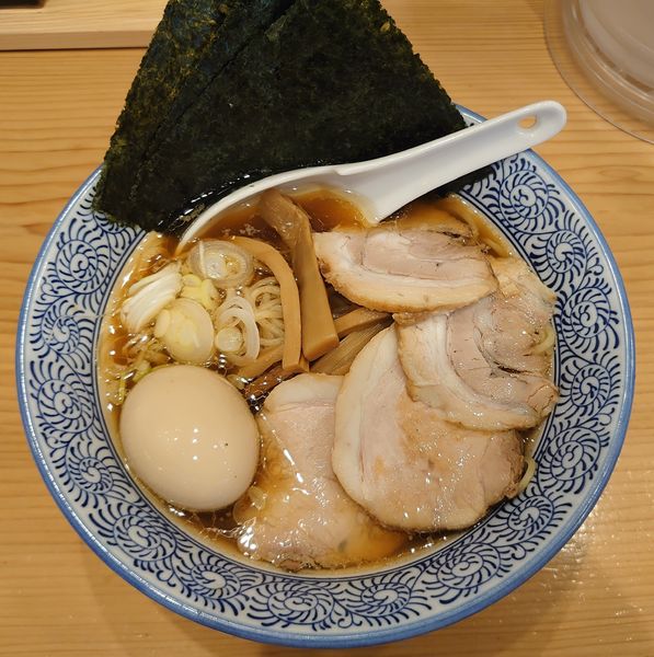 「特製中華そば(1050円)」@中華そば 笑歩の写真