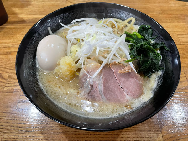 「げんこつ味玉ラーメン850円」@げんこつらーめん 日の光の写真