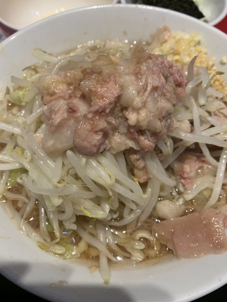 「ラーメンミニ」@ラーメン二郎 西台駅前店の写真