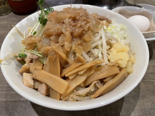 「まぜそば」@つけめんTETSU 調布店の写真