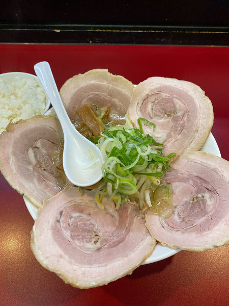 「しょうゆチャーシューめん➕麺固め➕コテコテ」@濃厚こってりら~めん つばめの写真