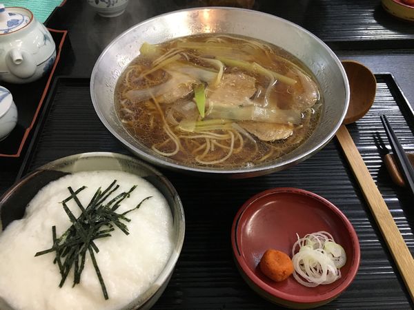 「鴨なんばんセット」@安曇野 巣子店の写真