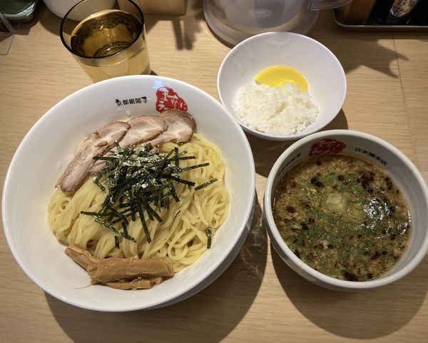 「つけそば（中）」@京都銀閣寺 ますたにラーメン 日本橋本店の写真