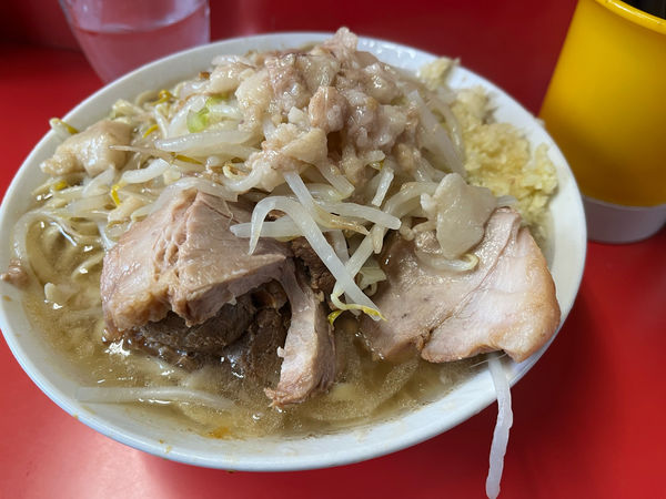 「ぶたラーメン ¥700」@ラーメン二郎 三田本店の写真