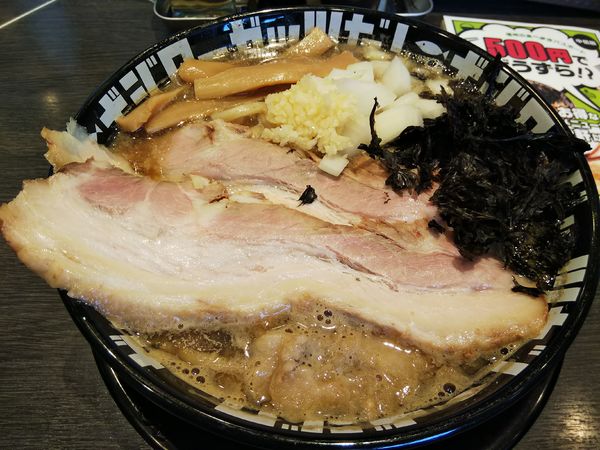 「ニボガッツ　（大盛：無料）　※クーポンで５００円」@ガッツだ！ニボジローの写真