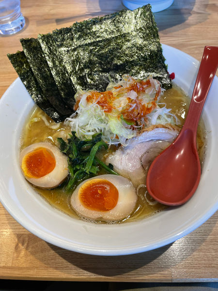 「のりネギたまらーめん」@ラーメン大桜 荏田店の写真