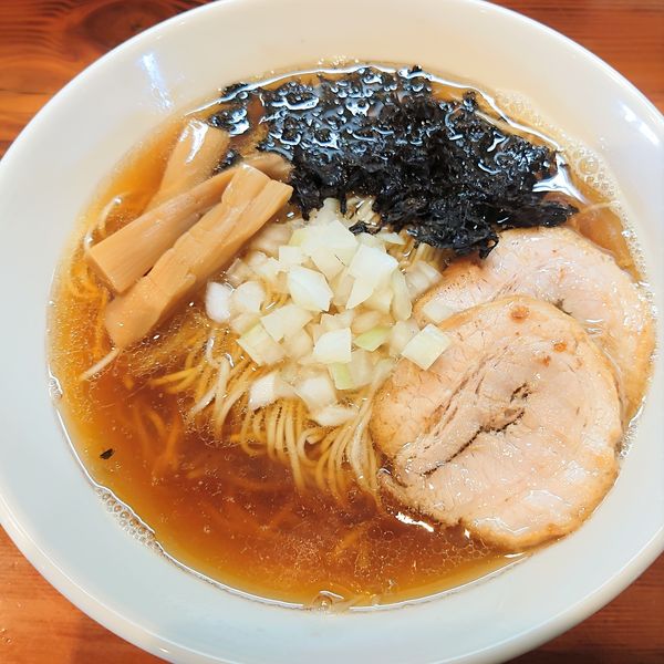 「煮干と水のラーメン　750円」@麺＆cafe Coi.Coi.の写真