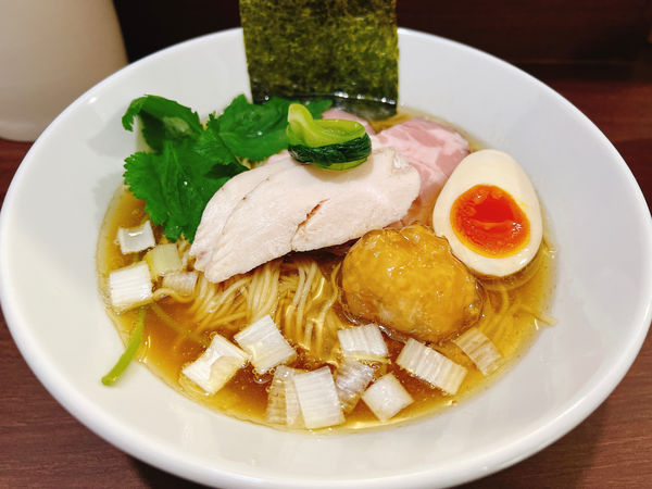 「三種肉の吟醸 醤油」@中華そば うお青の写真