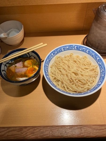 「特製つけめん大盛り1080円」@中華そば 青葉 飯田橋店の写真