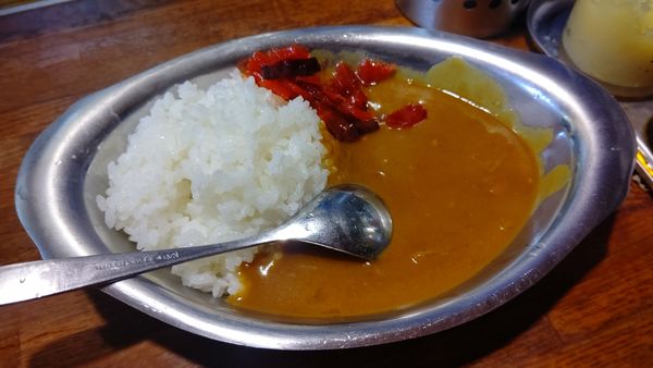 「半カレー」@高円寺ラーメン タロー軒の写真