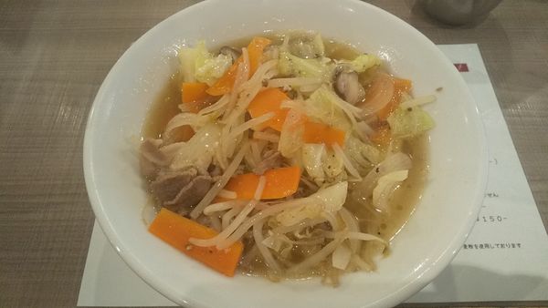 「たっぷり野菜タンメン・醤油（￥800）」@ZeCT byLmの写真