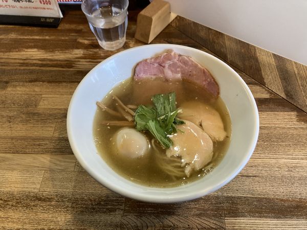 「燻しお」@麺屋 一八の写真