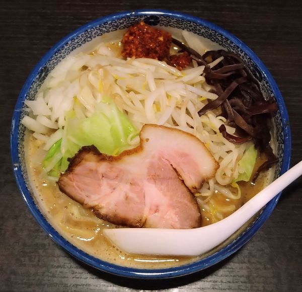 「豚骨みそらーめん【限定】」@三鷹食堂いなりの写真