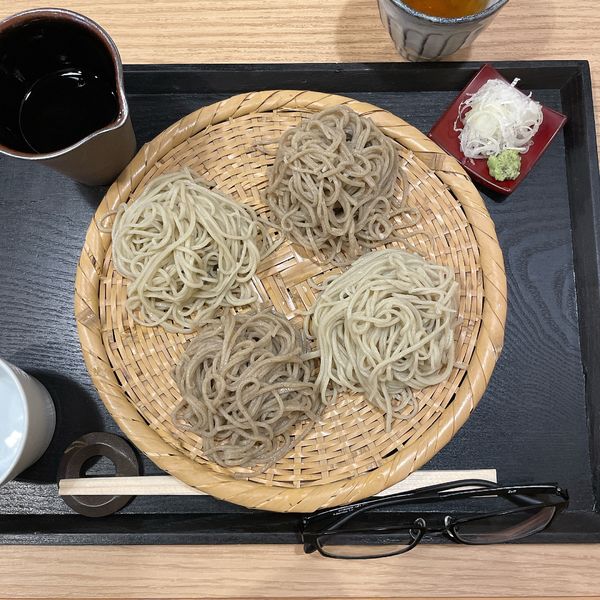 「合盛り」@手打ち蕎麦切り 匠の写真