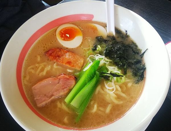 「鶏白湯らーめん640円」@幸楽苑 山形嶋店の写真