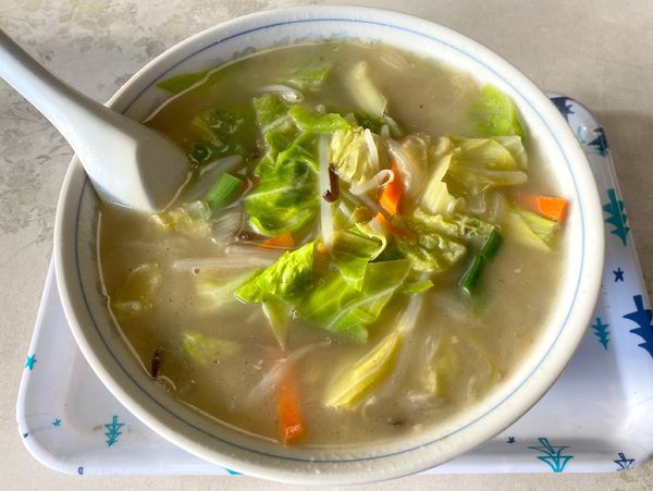 「タンメン ７５０円」@来々軒食堂の写真