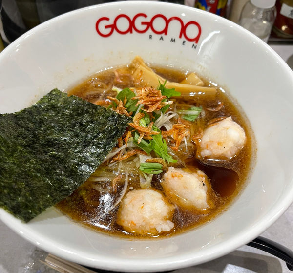 「凄く海老らーめん」@GaGana RAMEN 極 渋谷店の写真