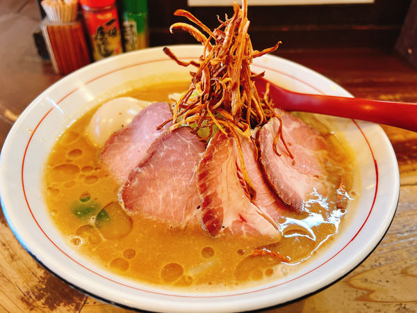 「味玉味噌らーめん」@東京味噌らーめん 鶉の写真