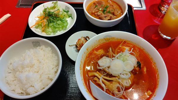 「日替わりランチ(大盛)」@朝鮮飯店 高崎駅西口店の写真