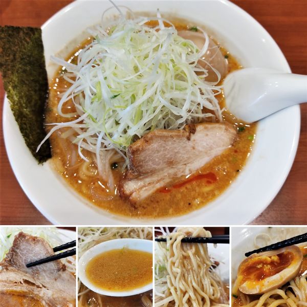 「味玉味噌ラーメン　900円」@中華そば 七麺鳥の写真