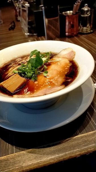 「熟成醤油　ラーメン」@中華蕎麦 三藤の写真