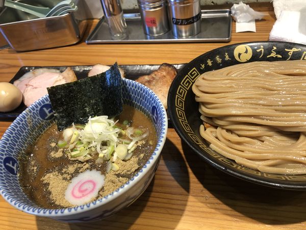 「特製つけ麺（並）」@中華蕎麦うゑずの写真