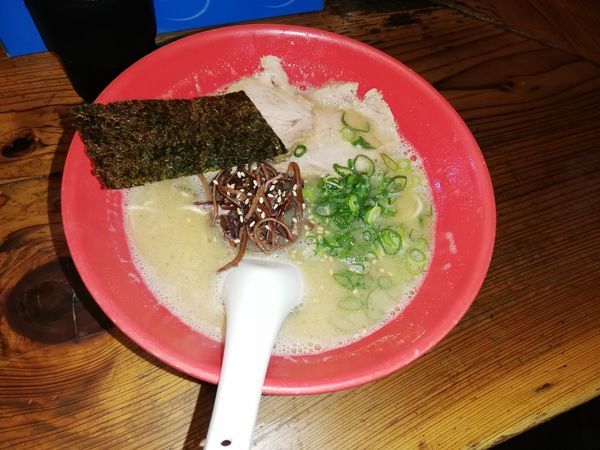 「ラーメン」@元祖長浜 大学ラーメンの写真