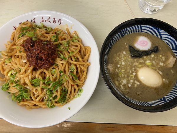 「辛つけめん910+漬け玉子110」@中華そば ふくもりの写真