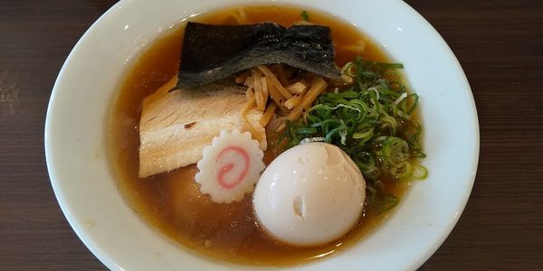 「醤油味玉ら～めん」@麺や 河野の写真